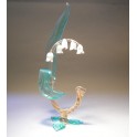 Glass Lily of the Valley Figurine