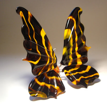 The other side of the glass butterfly