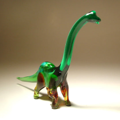 Handmade glass dinosaur figurine